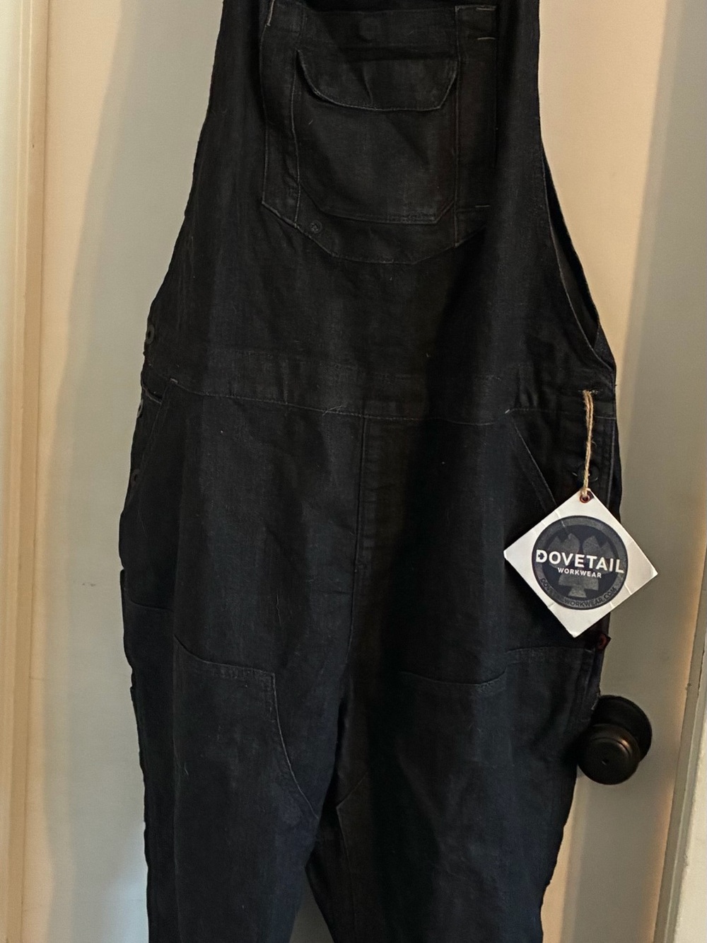 Women’s Black Dove Workwear Overalls